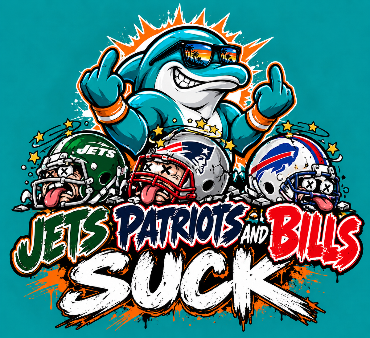 Jets, Patriots and Bills suck!