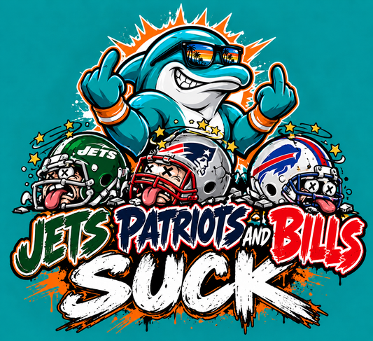 Jets, Patriots and Bills suck!